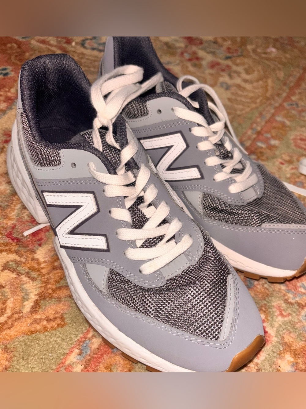 Figs x New Balance 574S sneakers with white laces men’s 5.5